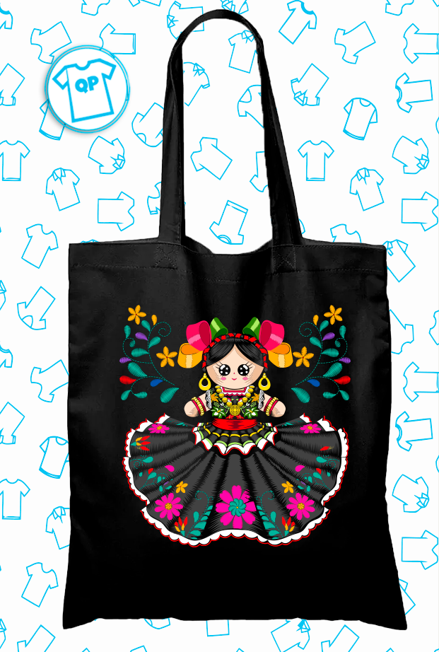 Tote Bag Muñeca Otomi