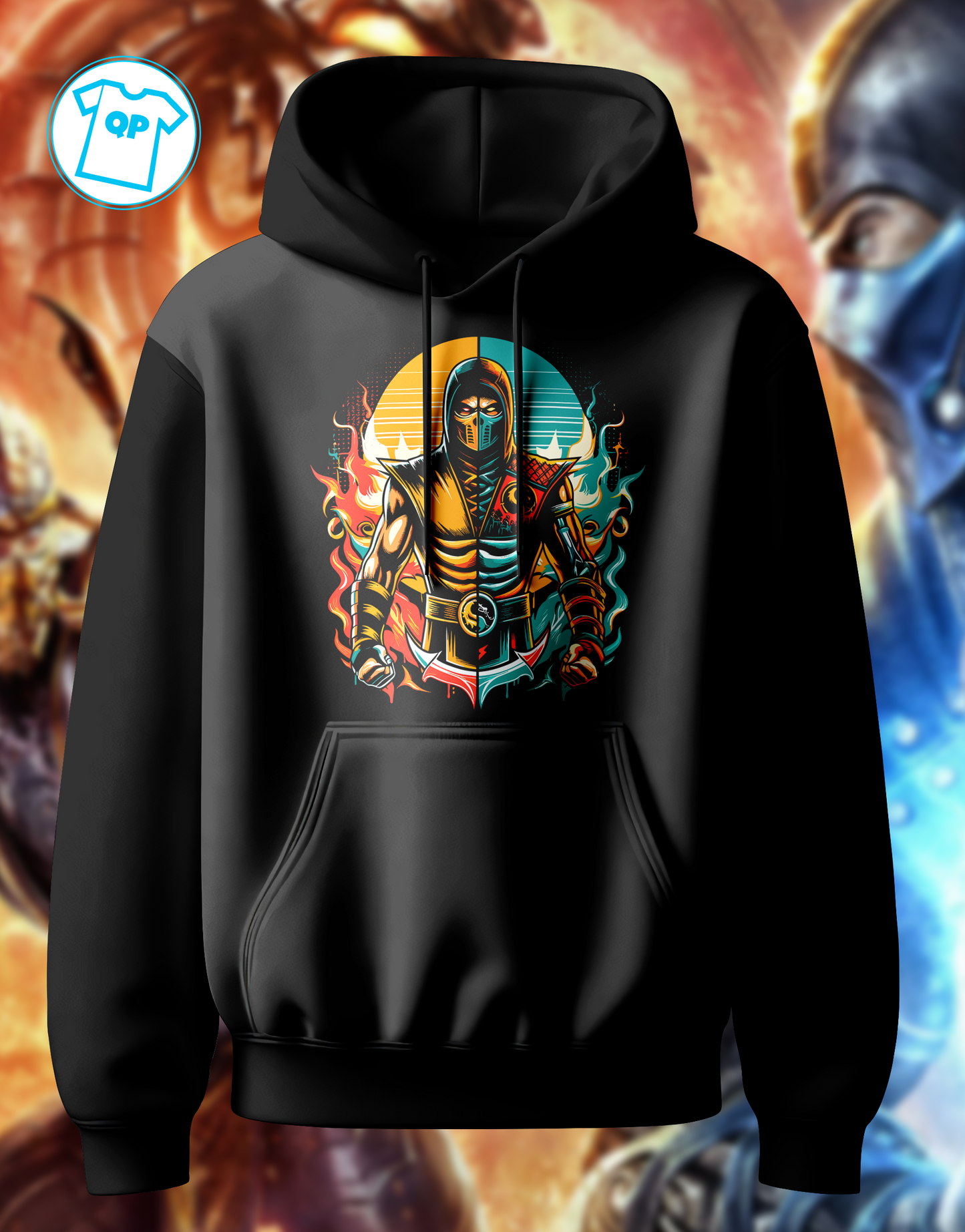 Hoodie Scorpion Mortal Kombat - sudadera